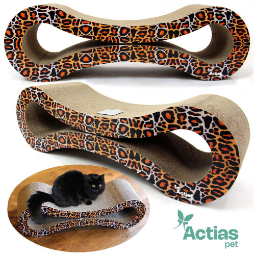 Actiaspet Cardboard Cat Scratcher Pad Sofa Large