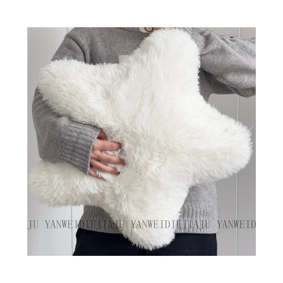 (Star) Themed Ins Star Shaped Plush Cushion With Pp Cotton Filling For Teens