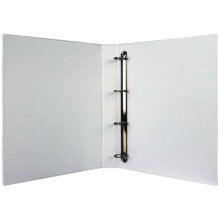 White 25mm 4D Presentation Binder (Pack of 10) - WX01325