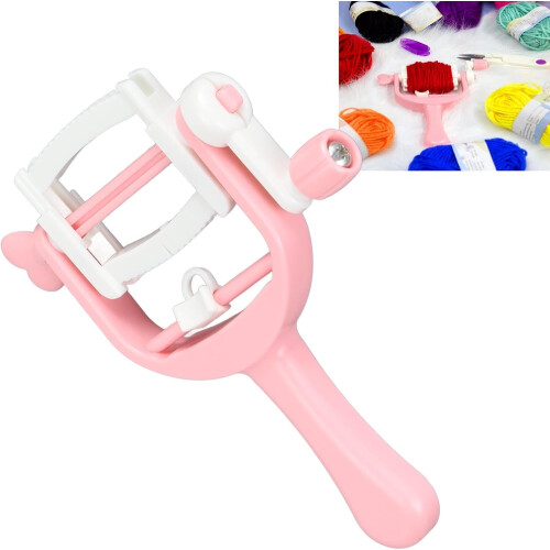Small Handheld Portable Tassel Maker Making Tool Fluff Balls Maker Knitting Craft Making Kit 1