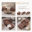 (Brown) YODOLLA Adjustable Sofa Bed Chair Sleep Armchair 8