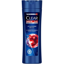 CLEAR Style Express 2in1 Shampoo & Conditioner for Men Anti-Dandruff Shampoo 400mL | 100% Dandruff Free Hair & Nourished Scalp | Efficient Cleansing