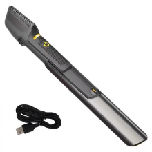 Titanium Trim PRO, Rechargeable Lighted Hair Cutting Tool and Body Groomer, Black