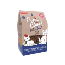 Rosewood Cupid & Comet Turkey Cat Cushions Vitamins & Minerals 180g
