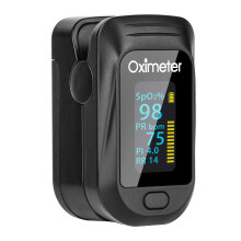 Fingertip Pulse Oximeter Accurate Blood Oxygen Saturation Level (SpO2), Perfusion Index (PI), Pulse Rate (PR), Respiratory Rate (RR)