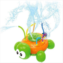 (A) Kids Outdoor Toys Water Sprinkler Spinning Animal Sprinkler Toy Tubes