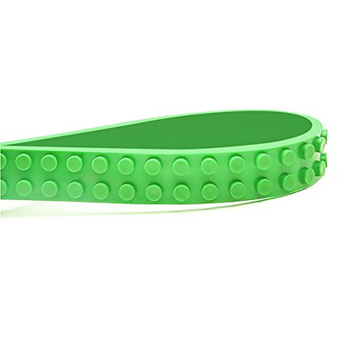 Zuru MAYKA Toy Block Tape, 4 Stud, 6.5ft, Light Green,Non-Marking 1
