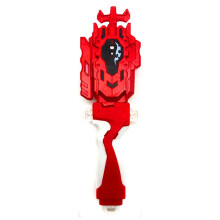 (Red Wired Launcher+Red Grip)Beyblade Burst Sparking Bey Launcher L R righello stringa impugnatura scintillante manico giocattolo