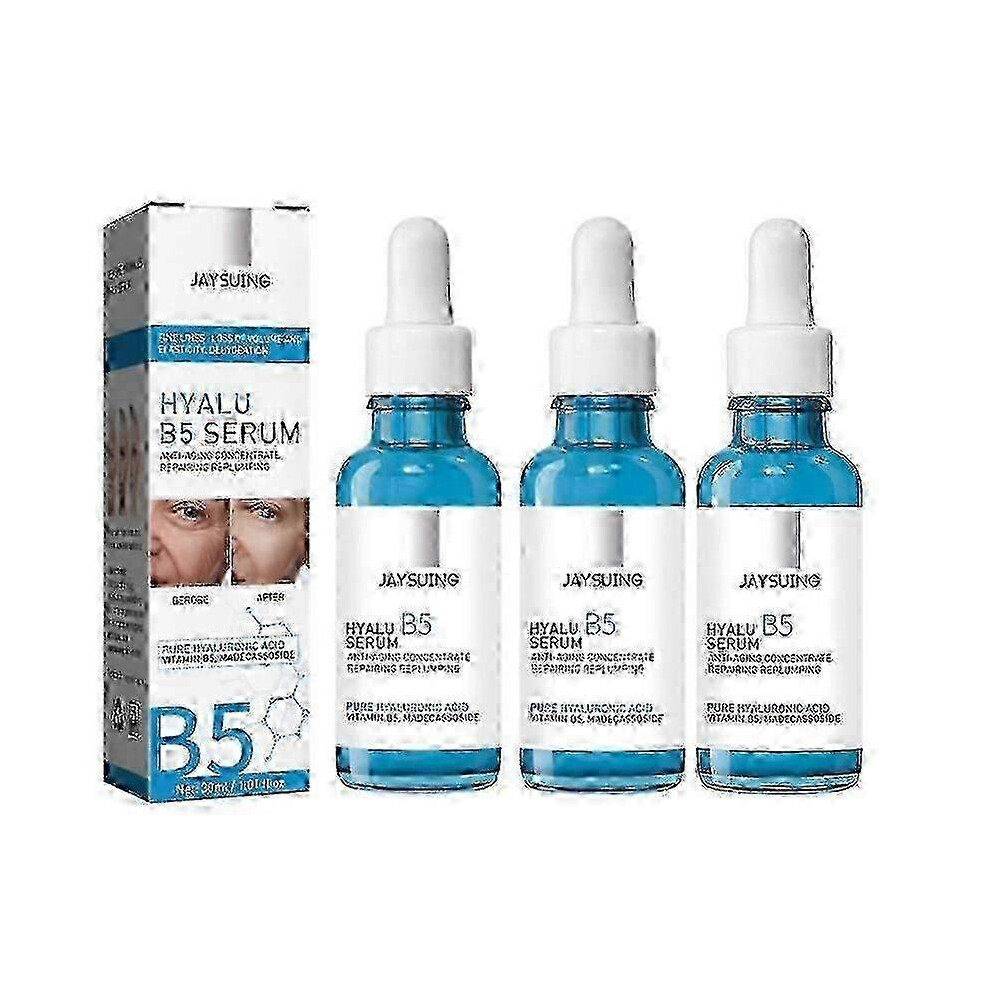 3pcs Anti-ageing Hyalu B5 Serum Anti-wrinkle Concentrate Repairing 30ml
