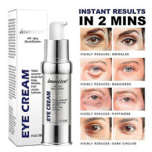 2pcs Eye Cream Instant Remove Dark Circles Eye Bags Anti-wrinkle Depuffing Firm Serum