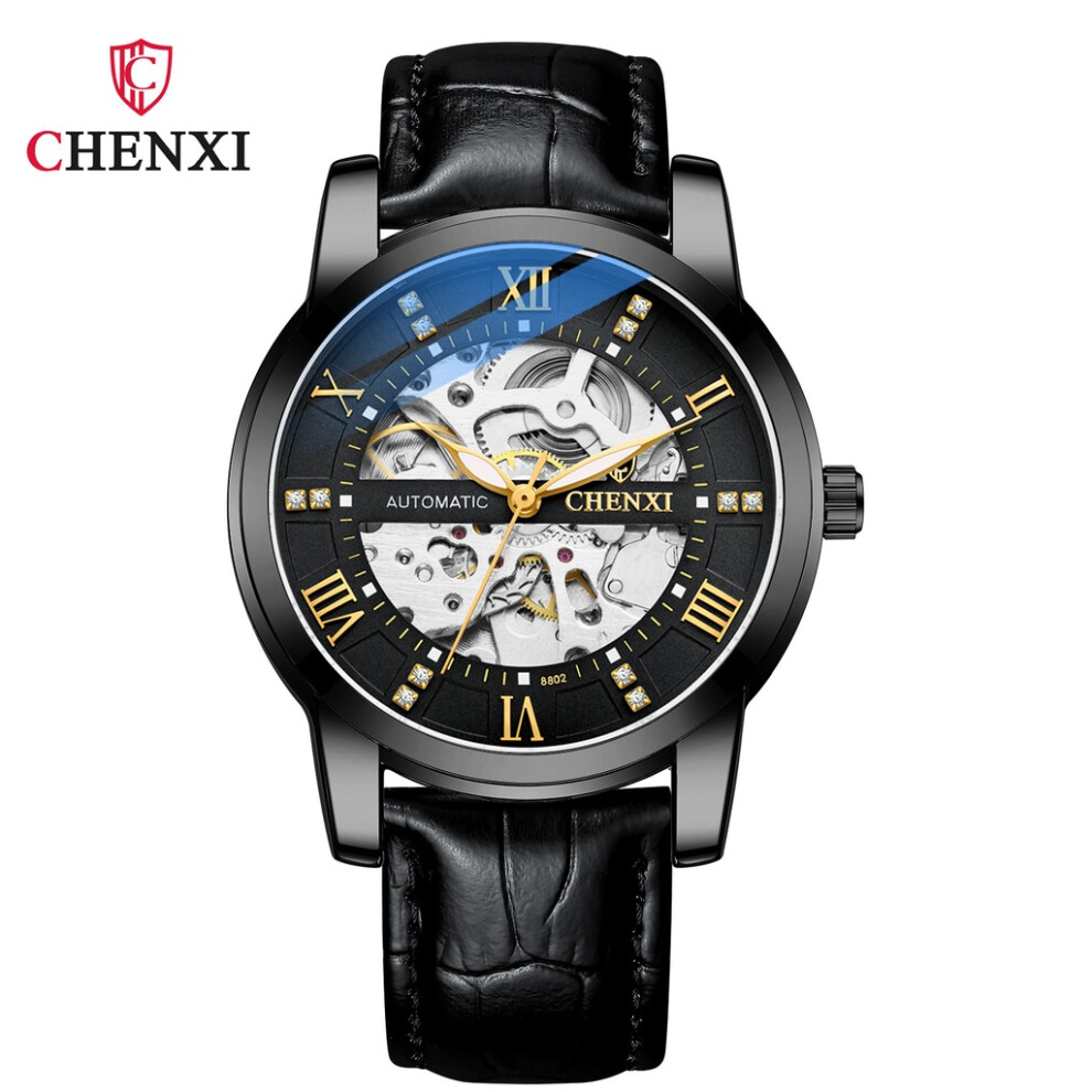 (StyleA) Fashionable Business Waterproof Mechanical Watch Men For Cx8802-image-OPC-PH2WKMC-NEW