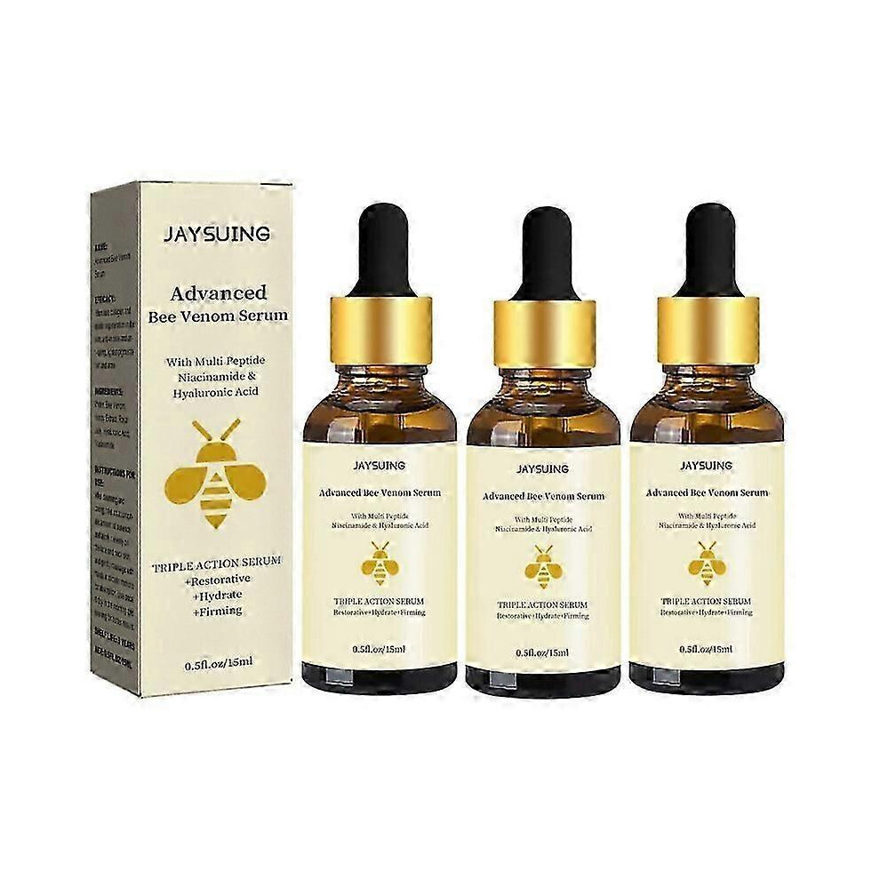 3pcs Advanced Bee-venom Serum Anti-aging Moisturizer for Face And Neck Nourishing