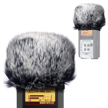 Forrudemuffe til Zoom H2n/H4n Handy-optagere Zoom Mic Dead Cat Fur Forrude Vindsk?rm til H2n H4n fra YOUSHARES