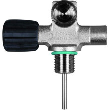 BTS 232 Bar Left Handed DIN Outlet Cylinder Manifold Valve with No Blanking Plug A16310607