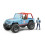 Bruder Bruder Jeep Corredor Off-Road com Condutor Azul 1