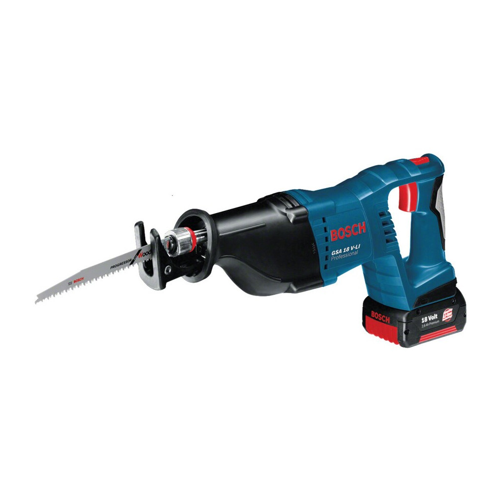 GSA 18V-LI Cordless Reciprocating Saw Including 2X 5.0AH Battery Packs in L-Boxx