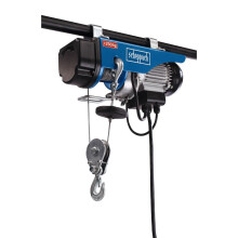 Talha elétrica - Scheppach - HRS250 - Capacidade 125/250 kg - Altura de elevação 12/6 m