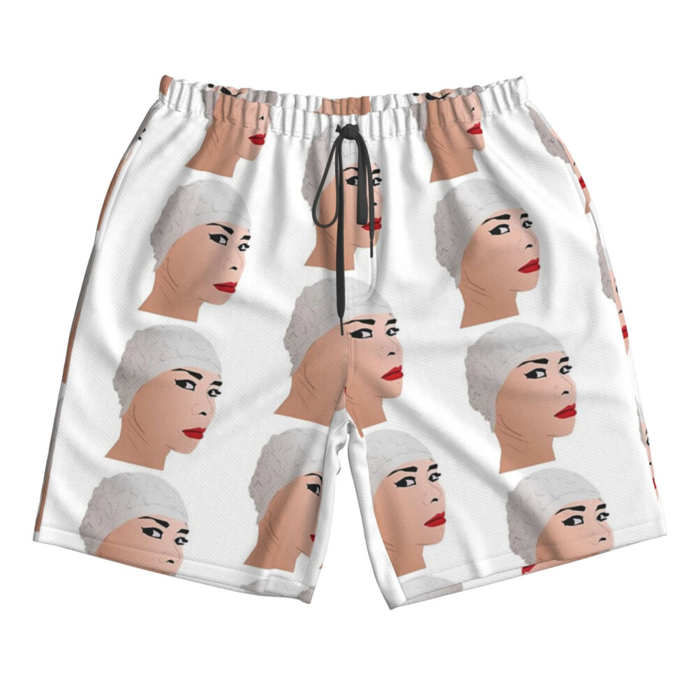 (Mitski _3809) Famgem Men's Beach Shorts Hawaiian Swim Trunks with Pockets Quick Dry Board Swimwear Bathing Graphic Printed Suit for Surfing Lounge Ru-image-OPC-PH2XPNJ-NEW