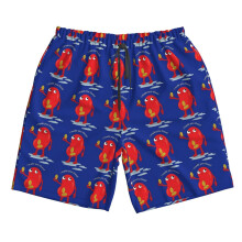 (Kidney Stone _22377) Famgem Men's Beach Shorts Hawaiian Swim Trunks with Pockets Quick Dry Board Swimwear Bathing Graphic Printed Suit for Surfing Lounge Running Gifts