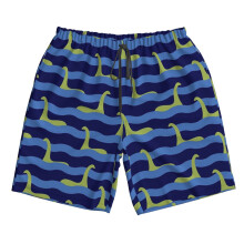 (Loch Ness Monster_5655) Famgem Men's Beach Shorts Hawaiian Swim Trunks with Pockets Quick Dry Board Swimwear Bathing Graphic Printed Suit for Surfing Lounge Running Gifts