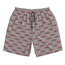 (Portillo's _4789) Famgem Men's Beach Shorts Hawaiian Swim Trunks with Pockets Quick Dry Board Swimwear Bathing Graphic Printed Suit for Surfing Lounge Running Gifts