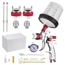 Airbrush Car Paint Pneumatic Upper and Lower Pot Top Sheet Metal High Atomization Tool