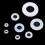 520pcs Nylon Washers Plastic Gaskets M2 M2.5 M3 M4 M5 M6 M8 M10 4