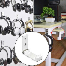 Foldable Wall Mount Headphones Headset Holder Aluminum Alloy Wall Hanger Hook