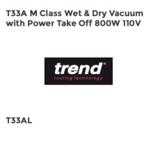 T33A M Class Wet & Dry Vacuum with Power Take Off 800W 110V TRET33AL