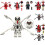(Deadpool C)Bausteine Spielzeug Venom Deadpool Mini Figur Tasche Kinder Geschenk 5