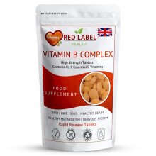 Vitamin B Complex 60 Tablets High Strength B1 B2 B3 B5 B6 B12 Biotin