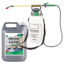 5L Path Patio & Decking Cleaner With Pressure Sprayer