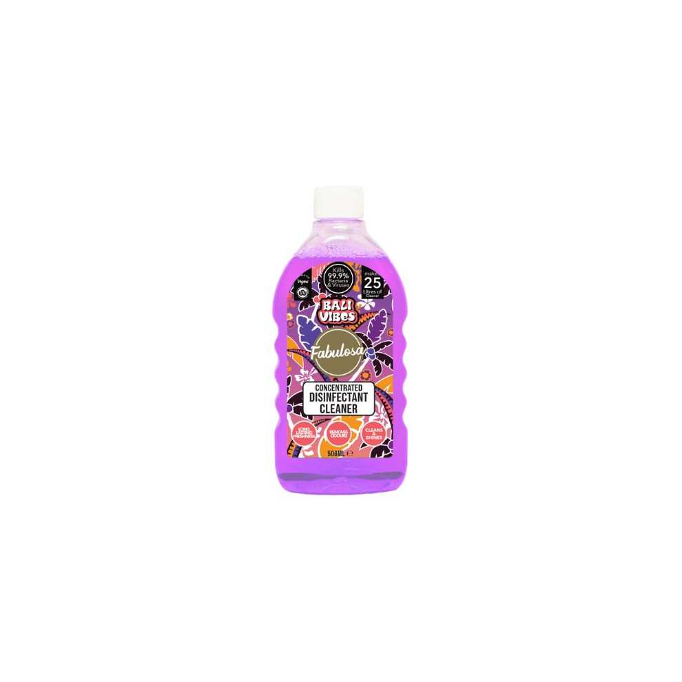 Fabulosa Bali Vibes Concentrated Disinfectant Cleaner 500ml