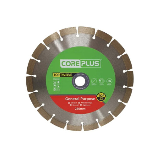 Top Twelve General Purpose Diamond Blade 230mm CORDBTT12230