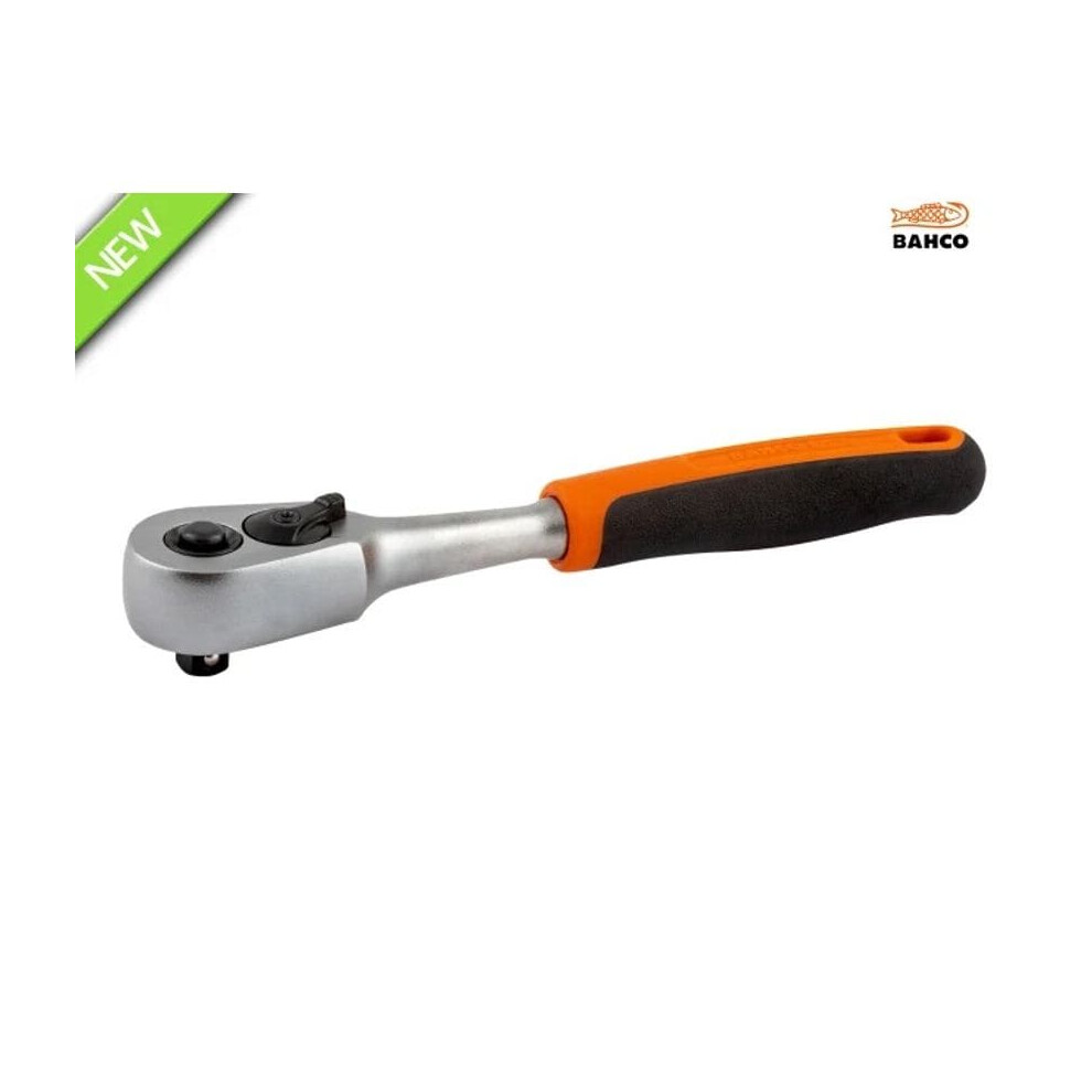 Bahco Quick Release Reversible Ratchet 1/4In Drive