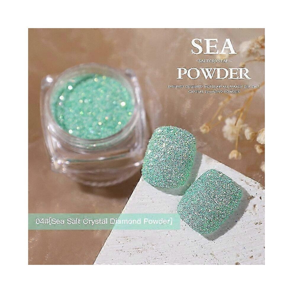 (B0437) Liquid Nail Mirror Glitter Powder Metallic Colorful Dust Metal Effect Nail Gold Nail Art UV Gel Polish Chrome Flakes Dust