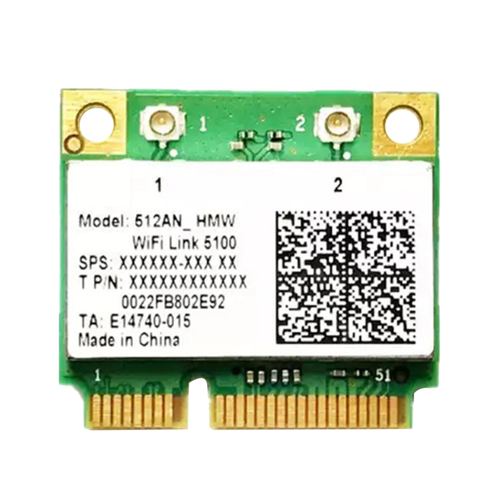 5100Agn Wifi Card 2.4G&5G Dual-Band 300Mbps Minipcie Wireless Network For Hasee Laptops 4853082912367