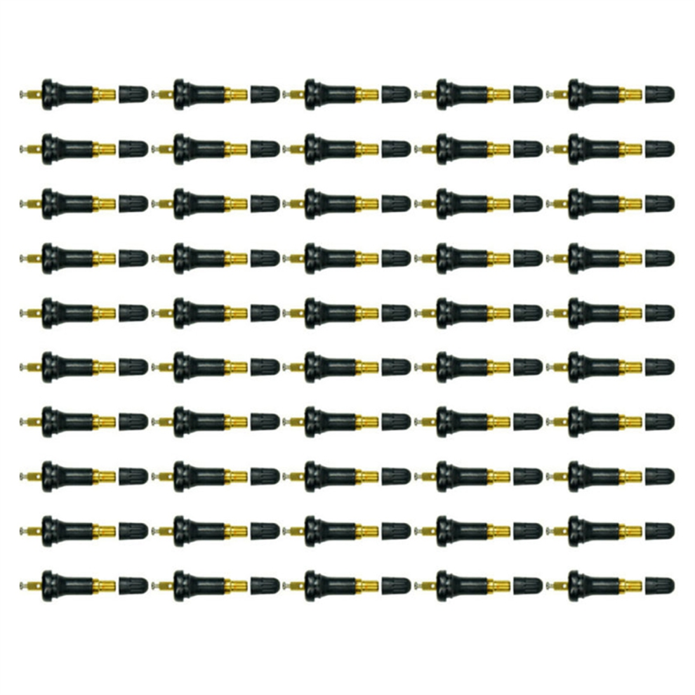 Tpms Tire Pressure Sensor Valve Stem Car Rubber Rim For Monitoring Valve, 50Pcs 4853082929105