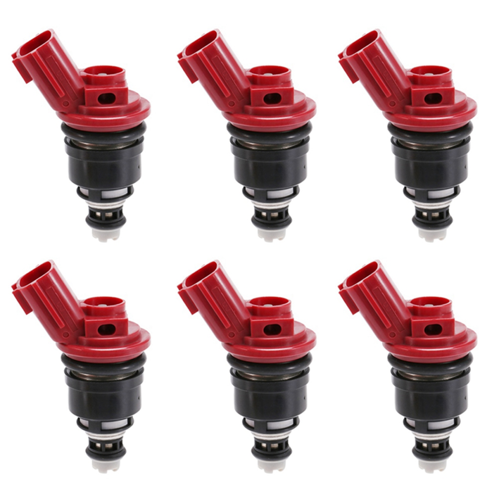 New 6Pcs Fuel Injector Nozzle 16600-96E01 For Sentra Q45 J30 G20 1991-2001 4853082929198