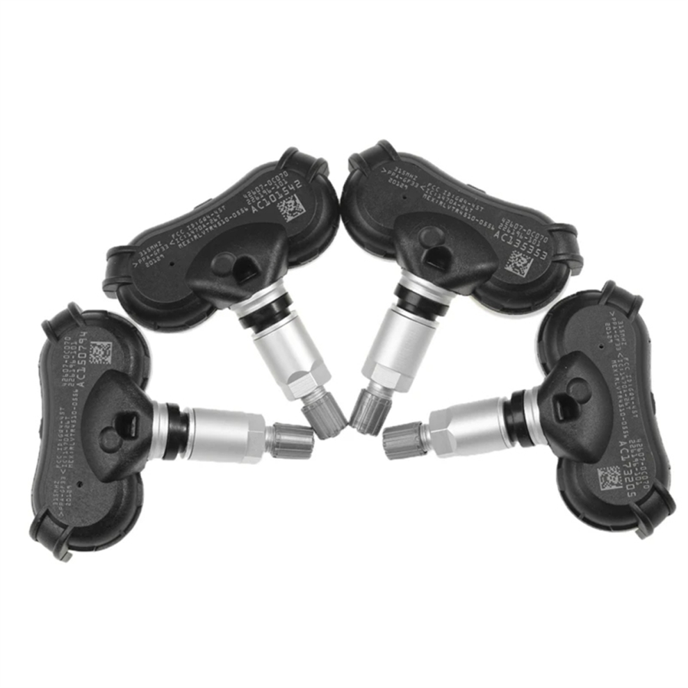 4Pcs 315Mhz Tpms Tire Pressure Sensor For Sequoie Sienna 42607-0C050 42607-08010 42607-0C030 4853082929761