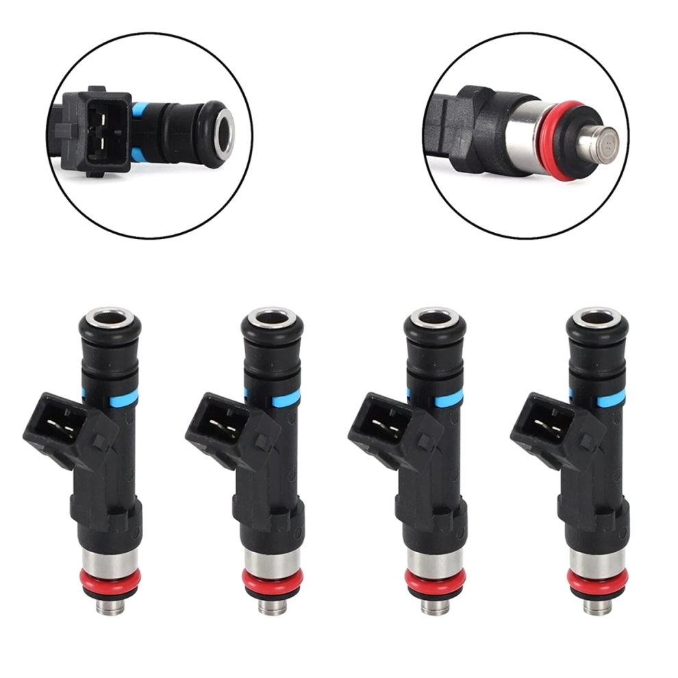 4X Fuel Injectors 0280158101 Fit For Nubira Lacetti J200 1.8L 96487557 4851265654547
