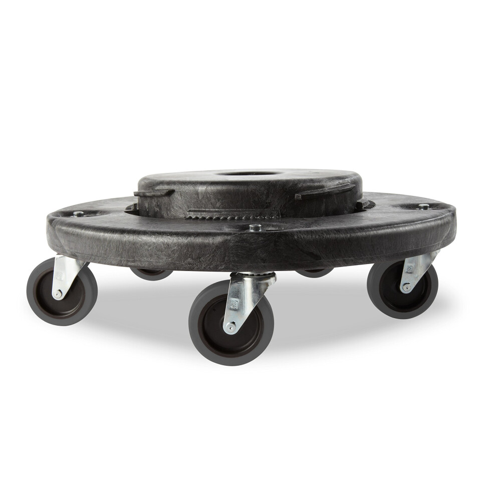 Rubbermaid Commerical Products Brute Quiet Dolly Fg264043bla Black 5051219977107