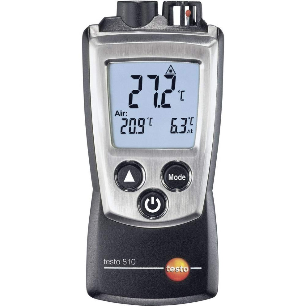 Testo 810 2 Channels Infrared Thermometer With Topsafe Case