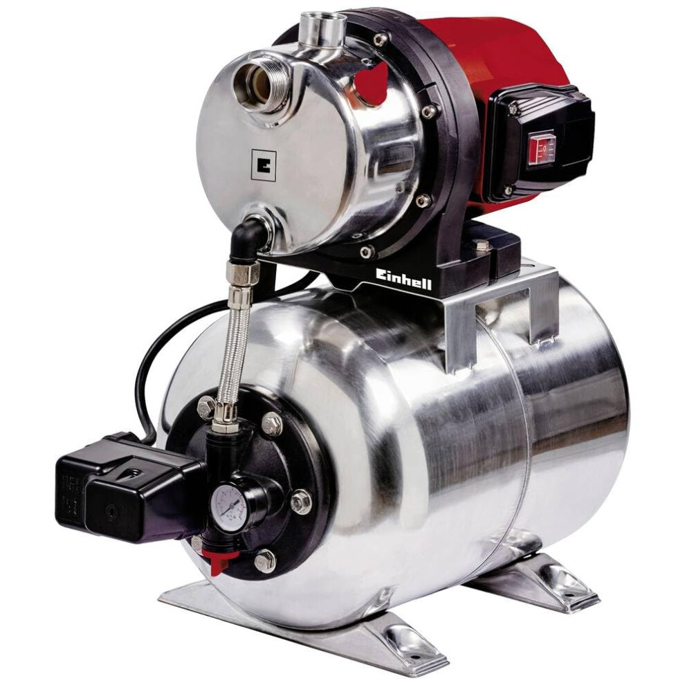 Einhell Booster unit GC-WW 1250 NN (1200 W, flow rate 5,000 l / h, discharge height 50 m, suction height 8 m, pressure 5 bar, start pressure max 1,5