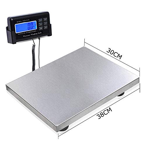 Heavy Duty Digital 300kg Capacity Platform Scale Warehouse Postal Parcel Weighing 1