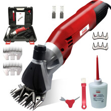 Sheep Shears Pro 220V UK Plug 500W Professional Heavy Duty Electric Shearing Clippers with 6 Speed, for Shaving Fur Wool in Sheep, Goats, Cattle, Farm