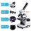 2000X Compound Microscope for Kids Adults: Microscope for Biology Education 4
