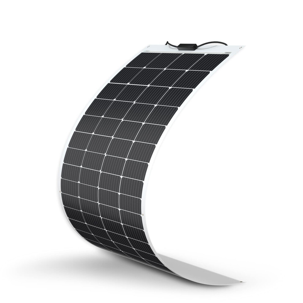 Renogy 200W Flexible Solar Panel, 12V Lightweight Monocrystalline Solar Panel For Motorhome, Caravan, Camper, Boats, Roofs, Uneven Surfaces, Off-Grid 5051219980626