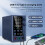 DC Power Supply 0-32V 0-10A, Lab DC Power Supply Variable with Memory Storage, Bench Power Supply with Encoder Adjustment & USB-A/Type-C Fast Charging 4