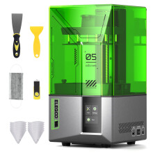 ELEGOO Mars 5 Resin 3D Printer, 4K LCD MSLA UV 3D Printer Automatic Levelling for Beginning, Desktop 3D Printer with Printing Size of 143.43 x 90 x
